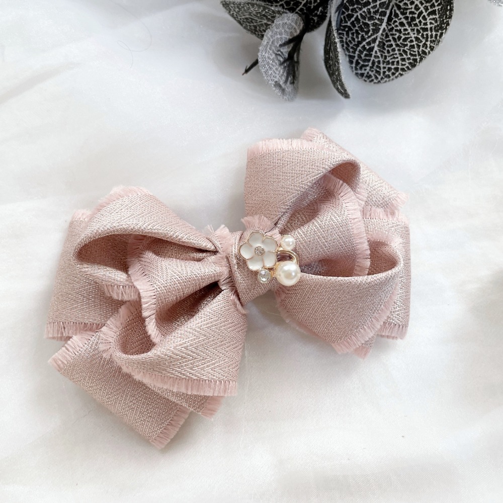 ＊哈娜髮飾＊手工立體蝴蝶結/香蕉夾 相交夾 鯊魚夾 抓夾 邊夾 髮圈 大腸圈 髮梳 髮叉 髮夾 壓夾 馬尾夾 彈簧夾-規格圖6