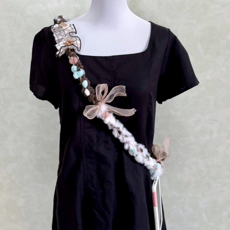 ＊哈娜髮飾＊手機掛繩 編織帶 吊飾 包包背帶 可調式 長短 肩背 斜背包袋 手機墊片夾片 掛繩 吊飾 手機繩 背繩側背-細節圖3