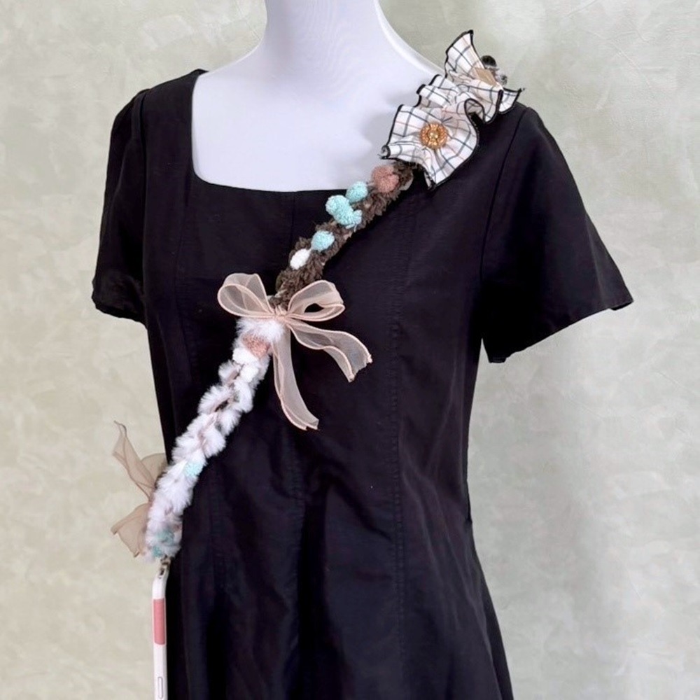 ＊哈娜髮飾＊手機掛繩 編織帶 吊飾 包包背帶 可調式 長短 肩背 斜背包袋 手機墊片夾片 掛繩 吊飾 手機繩 背繩側背-細節圖6