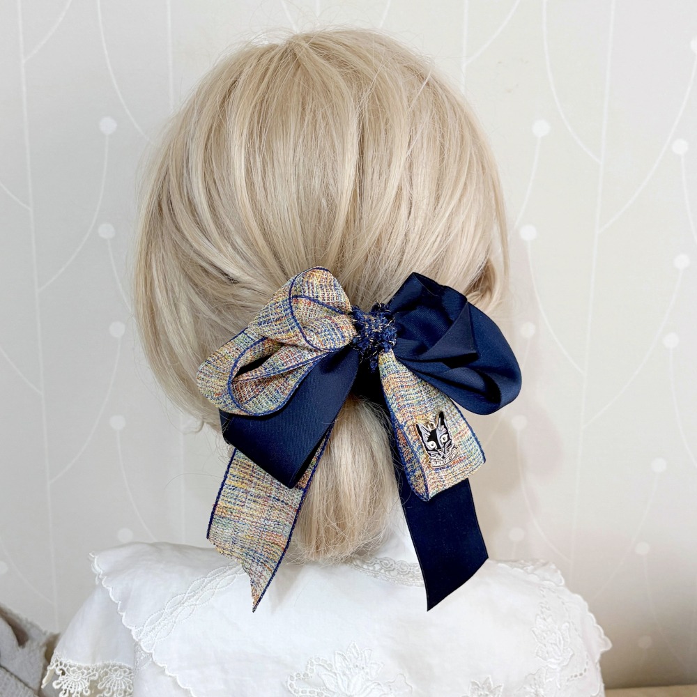 ＊哈娜髮飾＊手工仙女夾 夜貓 大蝴蝶結香蕉夾鯊魚夾 髮圈 馬尾夾 髮夾 相交夾 三爪夾 包頭抓夾 髮叉 髮梳 邊夾-細節圖5