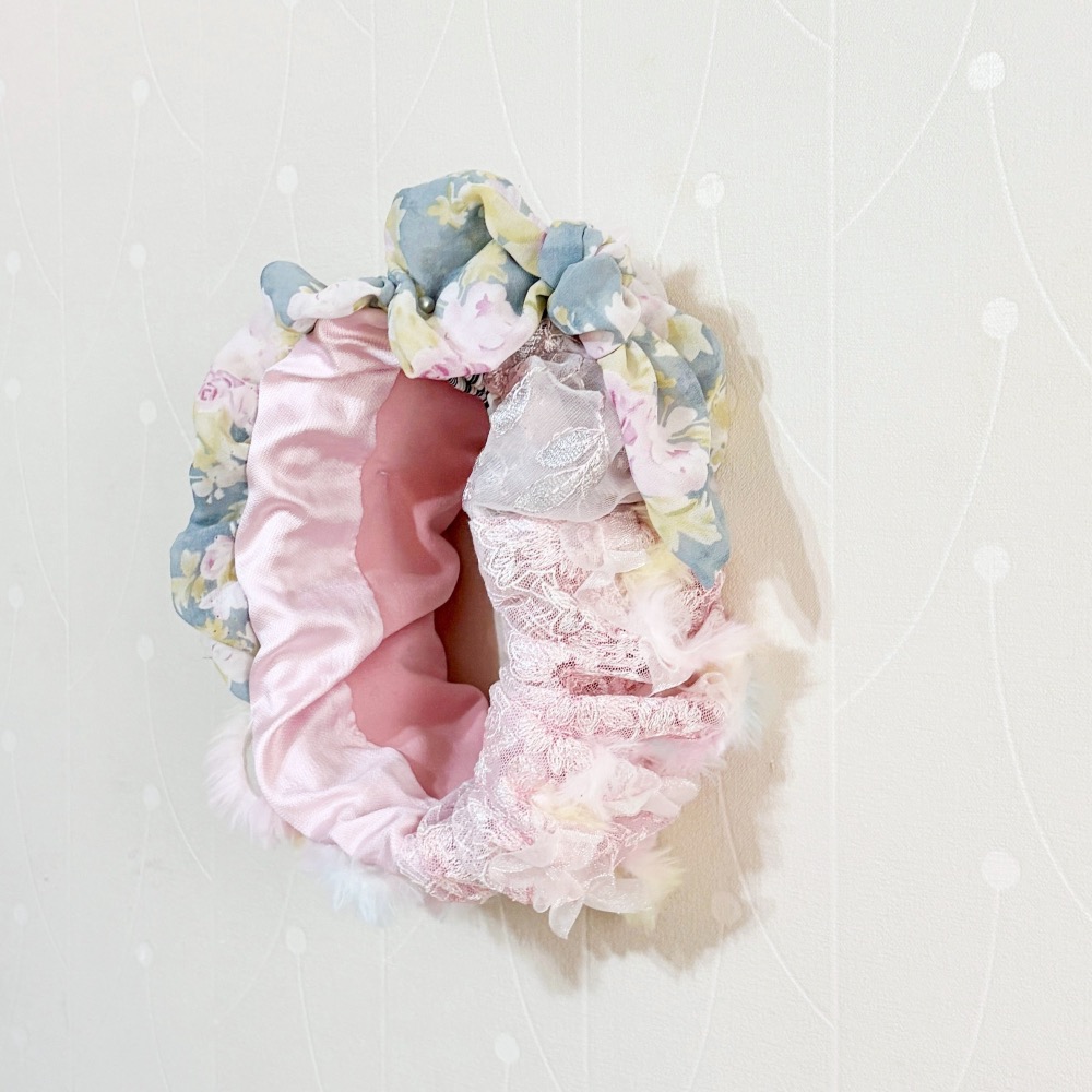 ＊哈娜髮飾＊彈性髮帶~編織寬髮帶 寬版頭帶 髮箍 頭戴毛線 日系 寬邊頭 巾 圍脖 髮飾 頭飾 領巾-細節圖5