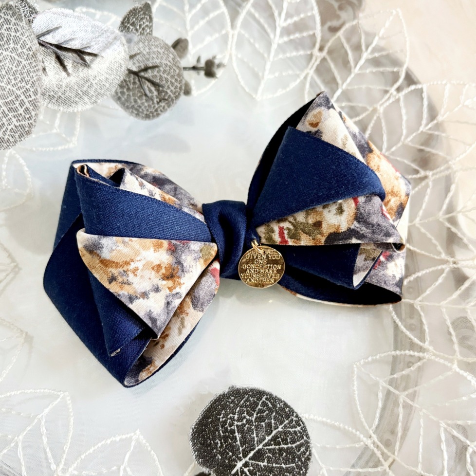 ＊哈娜髮飾＊手工立體蝴蝶結/香蕉夾 相交夾 鯊魚夾 抓夾 邊夾 髮圈 大腸圈 髮梳 髮叉 髮夾 壓夾 馬尾夾 彈簧夾-細節圖2