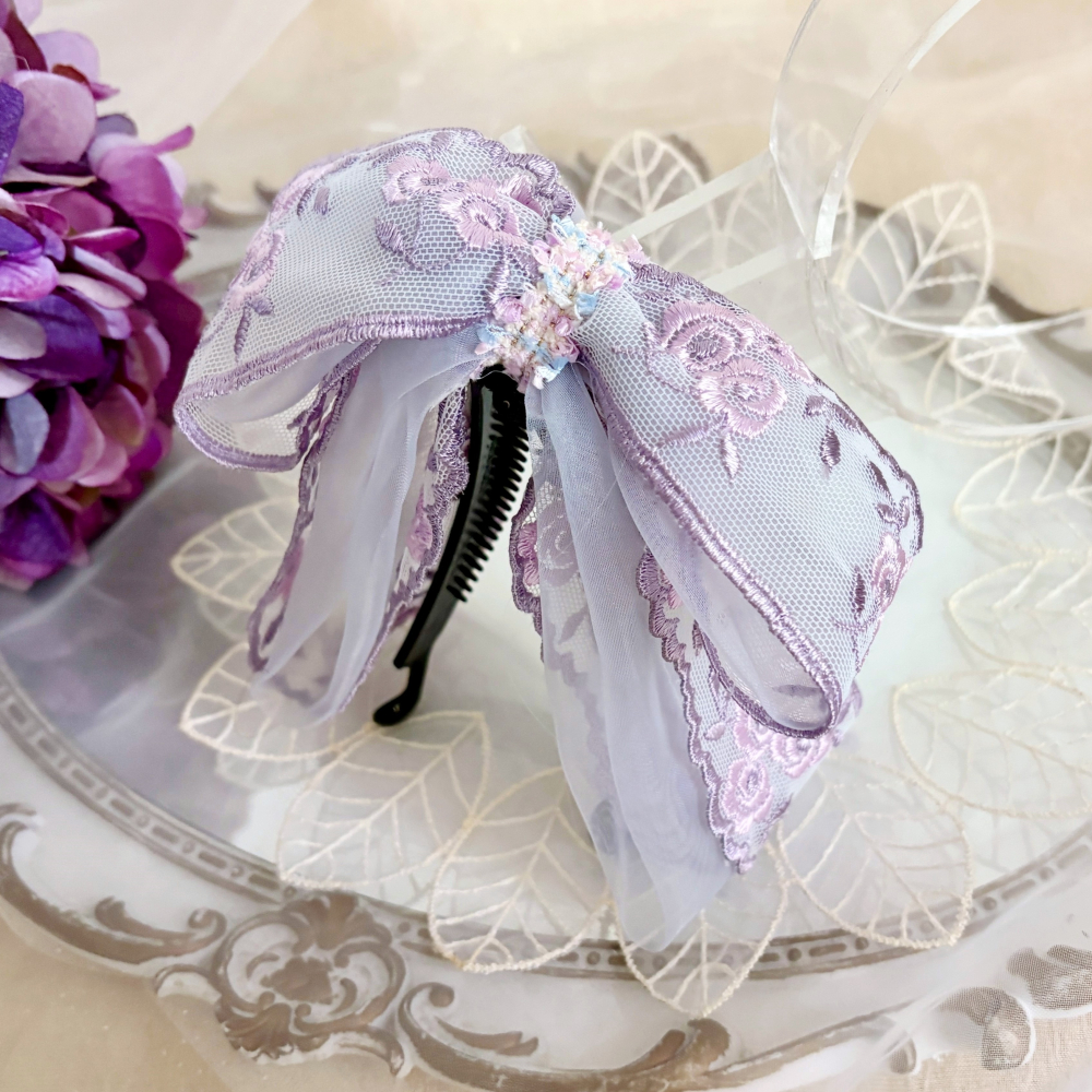 ＊哈娜髮飾＊法式布藝仙女夾/ 香蕉夾 大腸圈 髮圈 馬尾夾 髮夾 相交夾 三爪夾 包頭抓夾 鯊魚夾 髮叉 髮梳 邊夾-細節圖6