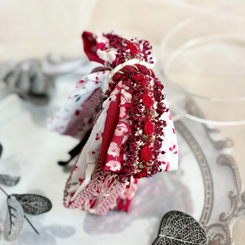 ＊哈娜髮飾＊法式布藝仙女夾/ 香蕉夾 大腸圈 髮圈 馬尾夾 髮夾 相交夾 三爪夾 包頭抓夾 鯊魚夾 髮叉 髮梳 邊夾-細節圖2