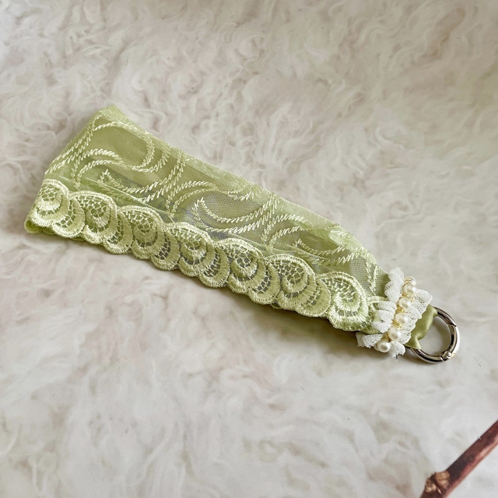 手機掛繩/ 復古蕾絲手機手腕帶 刺繡掛繩 手機背帶 手腕繩 手機繩 背繩 吊飾 票卡吊帶 掛繩-規格圖7