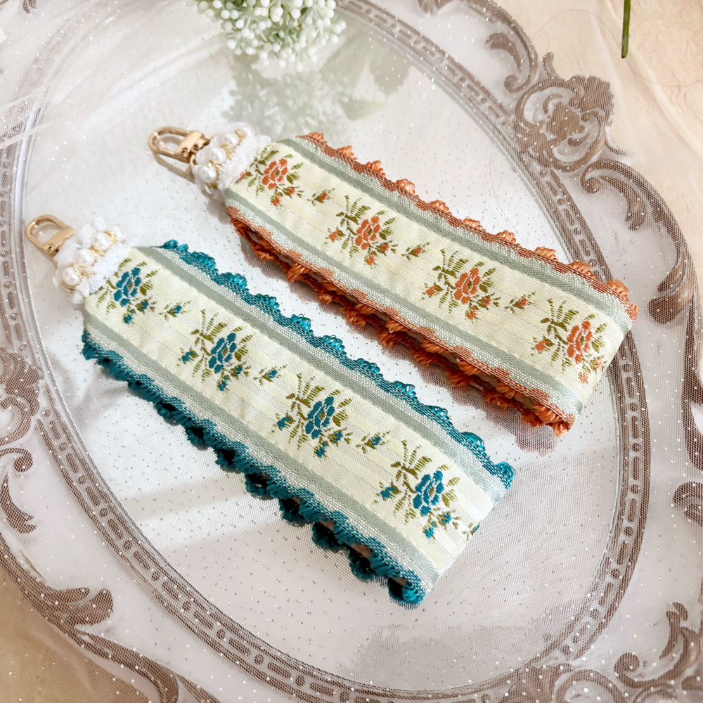 手機掛繩/ 手機手腕帶 蕾絲掛繩 手機背帶 手腕繩 手機繩 背繩 吊飾 票卡吊帶 掛繩-細節圖2