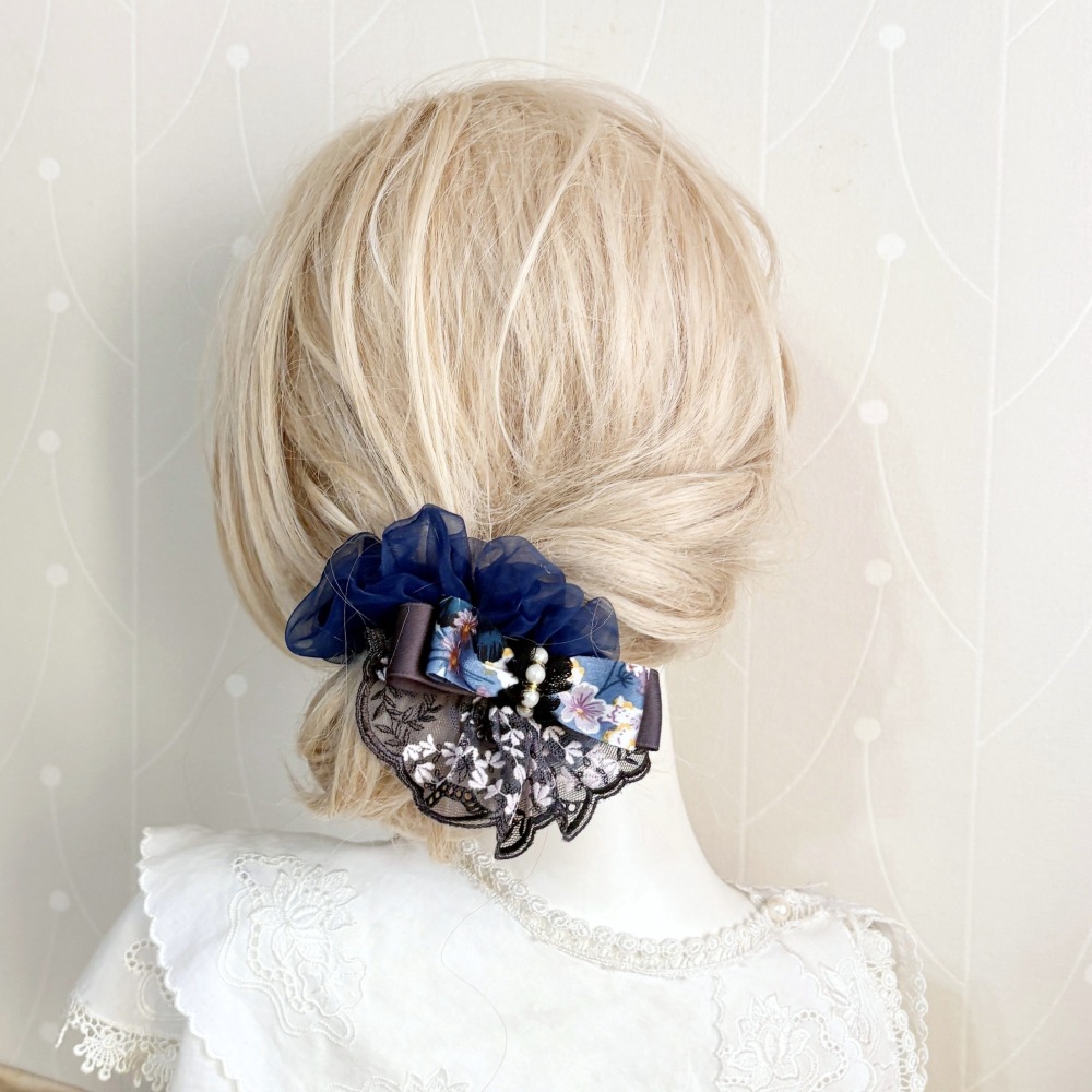 ＊哈娜髮飾＊可愛裙襬蝴蝶結髮夾/ 瀏海夾 馬尾夾 自動夾 邊夾 壓夾 鴨嘴夾 H夾 髮叉 髮梳 彈簧夾 法國夾 鯊魚夾-細節圖5