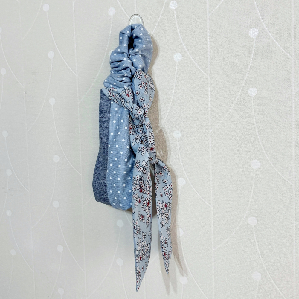 ＊哈娜髮飾＊多用綁帶髮帶~ 蝴蝶結扭結交叉打結寬版 口罩減壓 髮箍 髮束 髮圈 領巾 頭箍 頭巾 髮窟 頭飾 頭帶-細節圖2