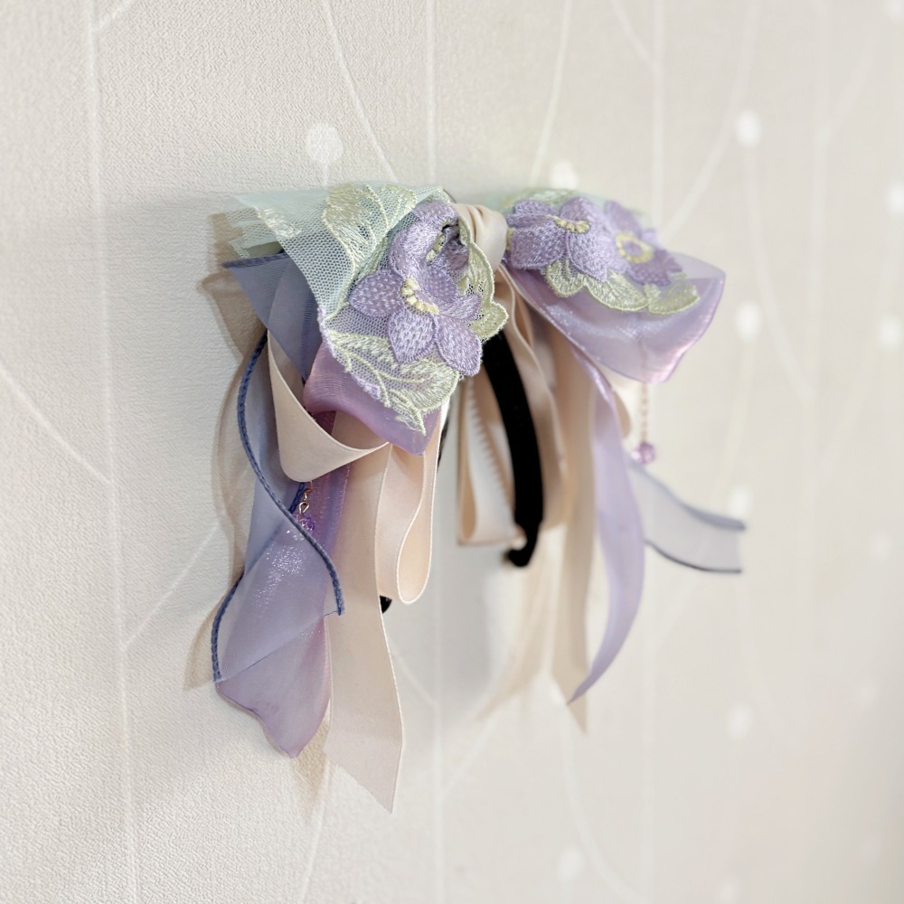 ＊哈娜髮飾＊法式蕾絲香蕉夾 鯊魚夾 仙女夾 髮圈 馬尾夾 蝴蝶結髮夾 相交夾 壓夾 三爪夾 包頭抓夾 髮叉 髮梳 邊夾-細節圖2