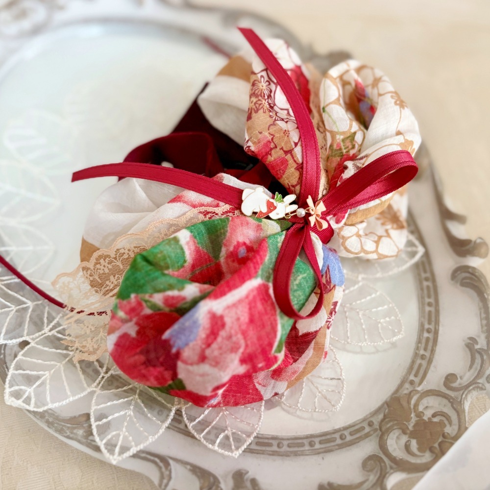 ＊哈娜髮飾＊手工布藝仙女夾 大蝴蝶結 髮夾 鯊魚夾 香蕉夾 髮圈 馬尾夾 髮梳 壓夾 相交夾 抓夾 邊夾 髮叉 三爪夾-細節圖4