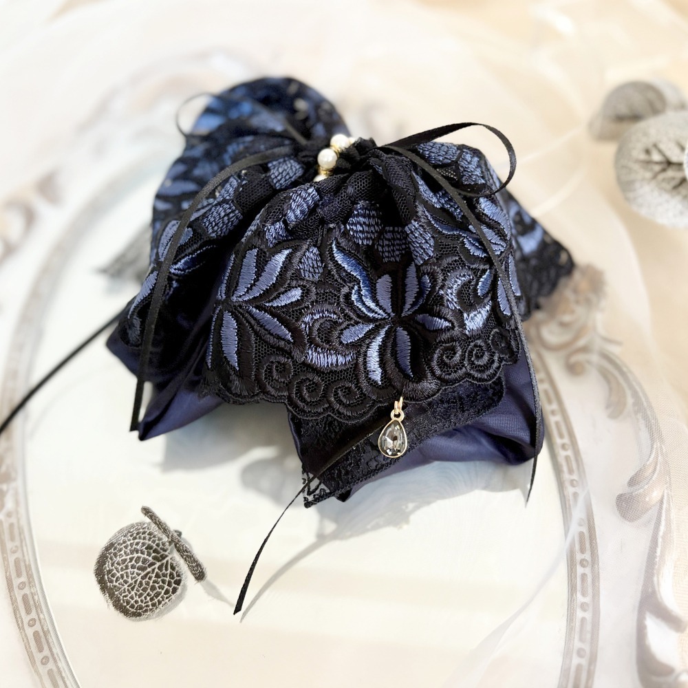 ＊哈娜髮飾＊布藝仙女夾 大蝴蝶結 香蕉夾 鯊魚夾 髮圈 馬尾夾 蝴蝶結髮夾 相交夾 三爪夾 包頭抓夾 髮叉 髮梳 邊夾-細節圖2