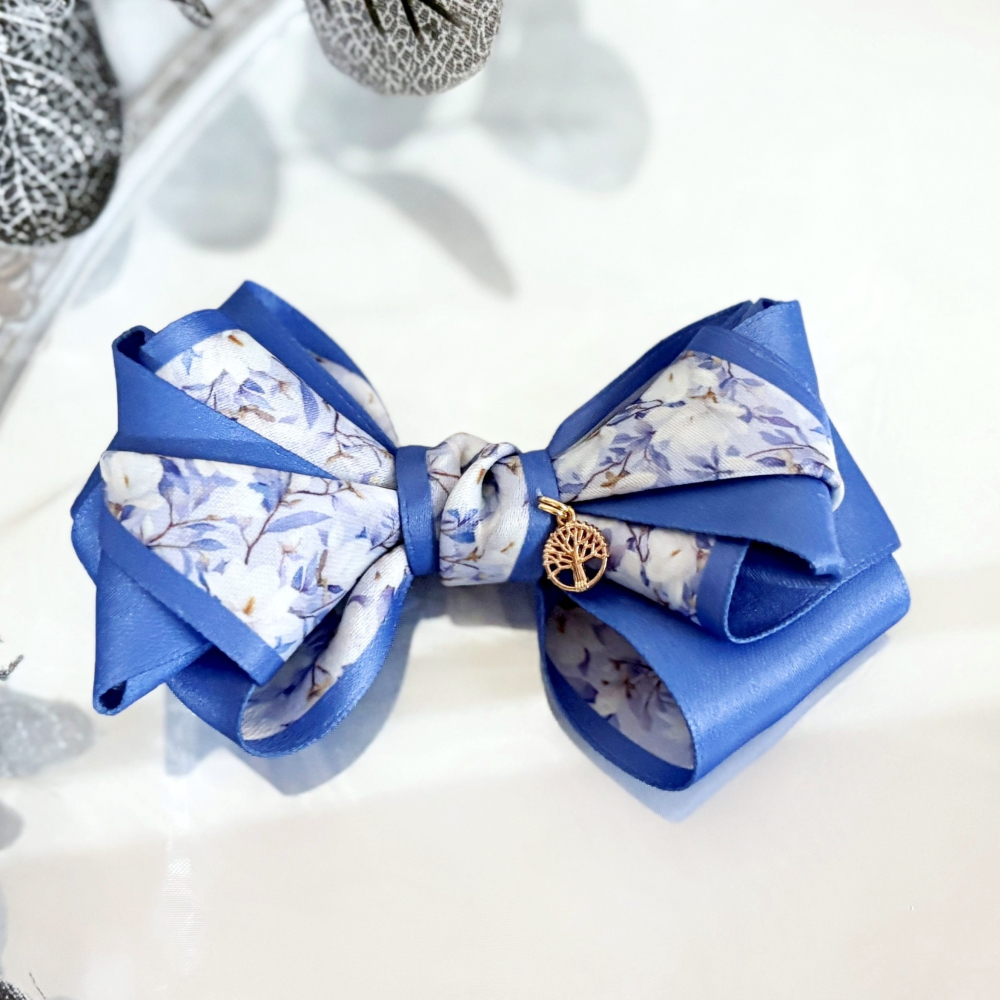 ＊哈娜髮飾＊手工立體蝴蝶結/香蕉夾 相交夾 鯊魚夾 抓夾 邊夾 髮圈 大腸圈 髮梳 髮叉 髮夾 壓夾 馬尾夾 彈簧夾-細節圖2