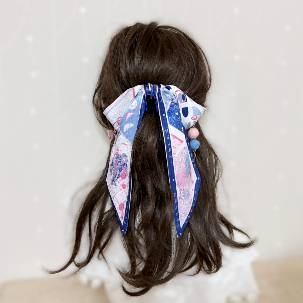 ＊哈娜髮飾＊法式絲巾式仙女夾/ 香蕉夾 抓夾 髮圈 馬尾夾 髮夾 相交夾 三爪夾 包頭抓夾 鯊魚夾 髮叉 髮梳 邊夾-細節圖2