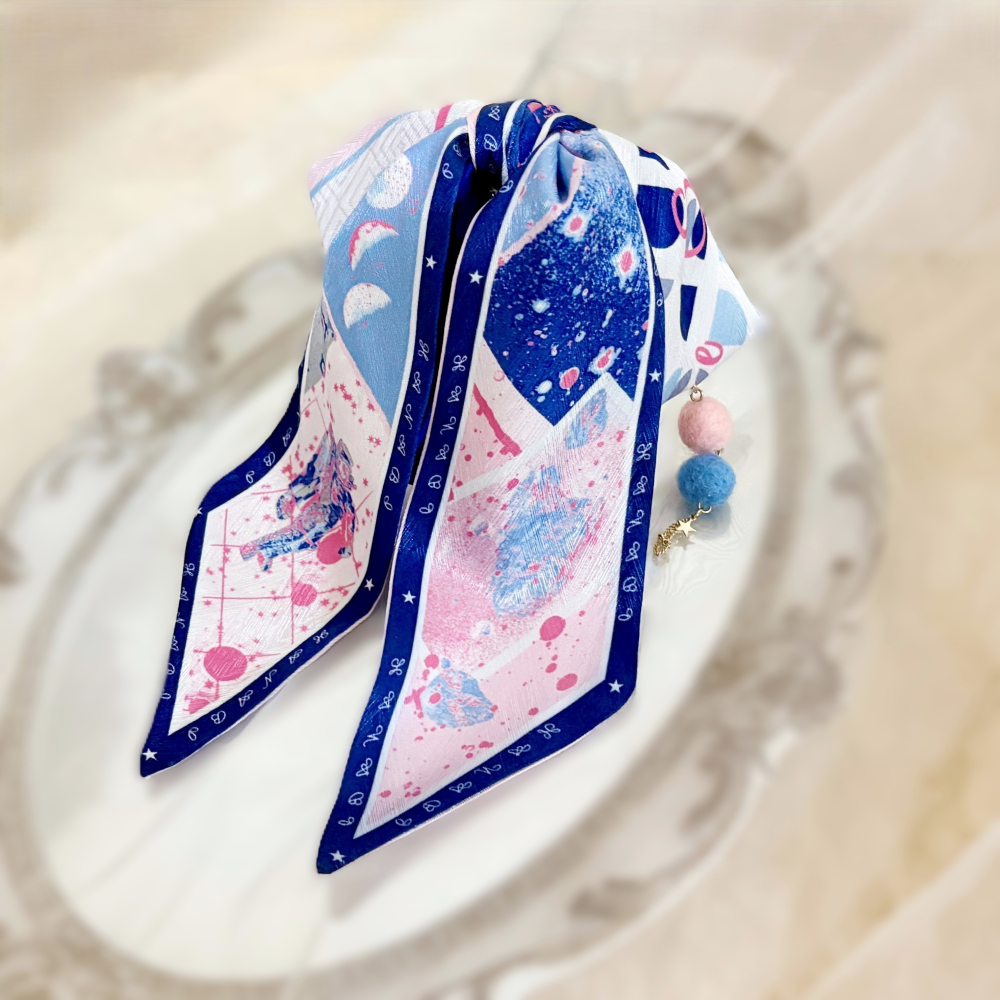 ＊哈娜髮飾＊法式絲巾式仙女夾/ 香蕉夾 抓夾 髮圈 馬尾夾 髮夾 相交夾 三爪夾 包頭抓夾 鯊魚夾 髮叉 髮梳 邊夾-細節圖3