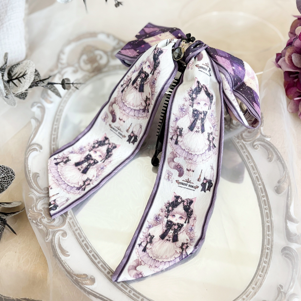 ＊哈娜髮飾＊法式絲巾式仙女夾/ 香蕉夾 大腸圈 髮圈 馬尾夾 髮夾 相交夾 三爪夾 包頭抓夾 鯊魚夾 髮叉 髮梳 邊夾-細節圖4