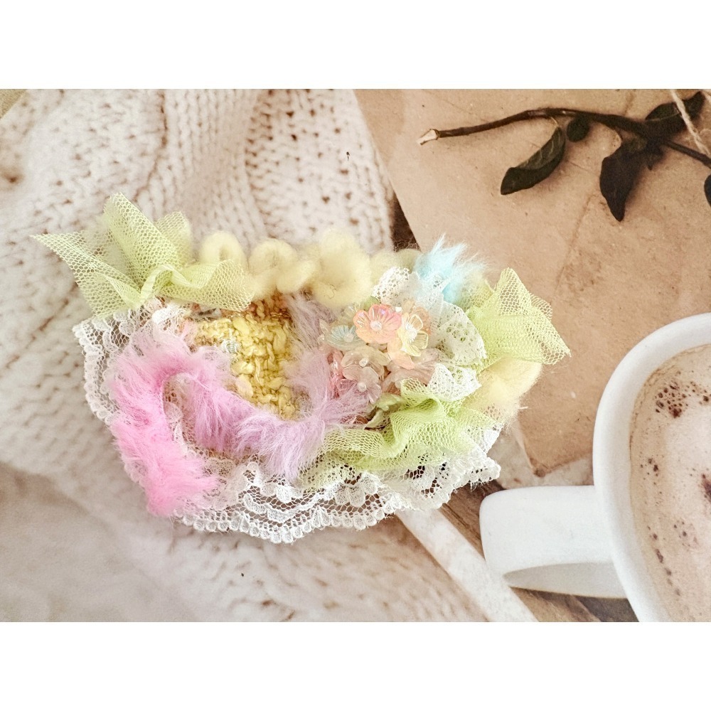 ＊哈娜髮飾＊手工拼接串珠髮夾/ 瀏海夾 邊夾 BB夾-細節圖2