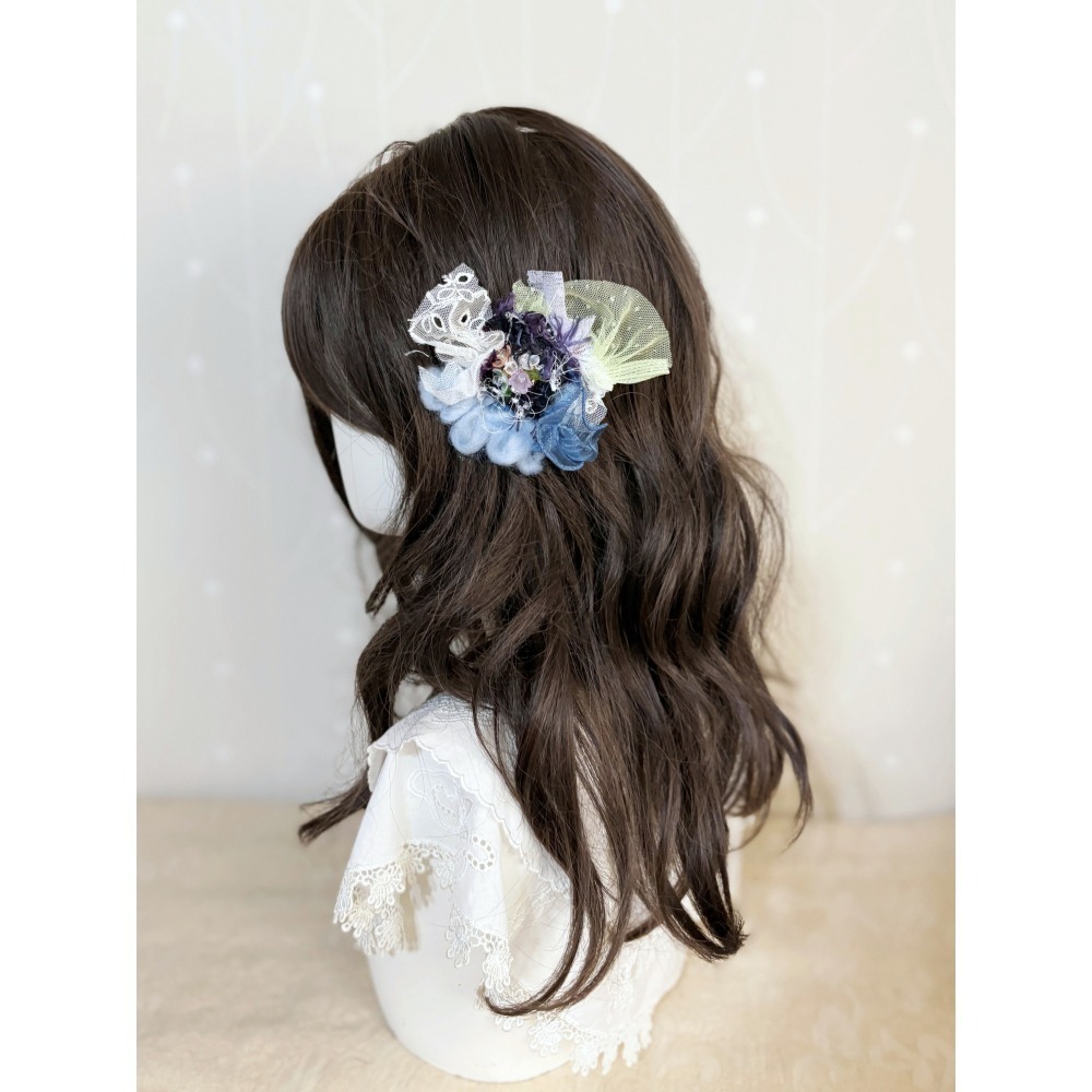 ＊哈娜髮飾＊手工拼接串珠髮夾/ 瀏海夾 邊夾 BB夾-細節圖5