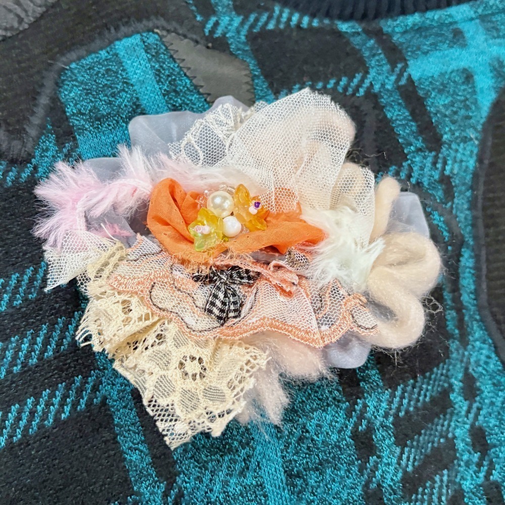 ＊哈娜髮飾＊手工拼接串珠髮夾/ 瀏海夾 邊夾 BB夾-細節圖4