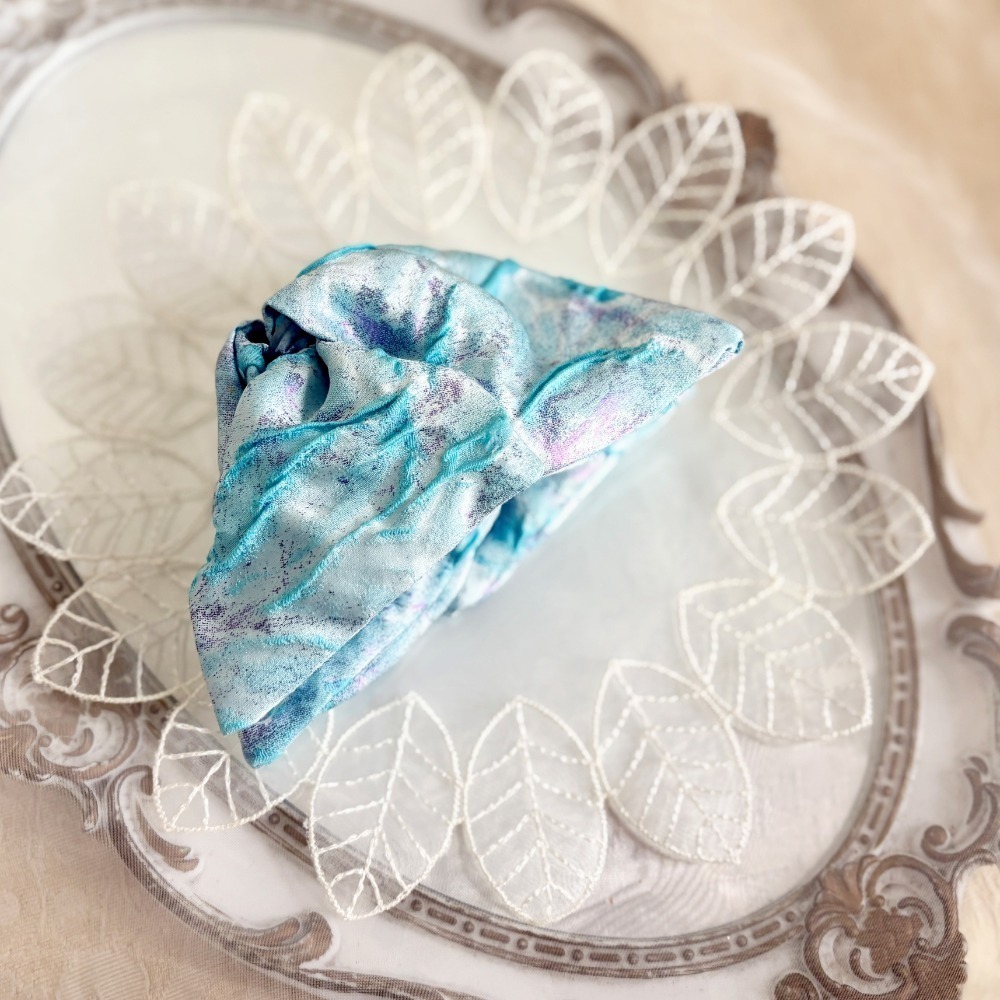 ＊哈娜髮飾＊三角抓夾 / 立體緹花工緞 藝水餃大鯊魚夾 髮量多 馬尾 髮夾 包頭 公主頭 盤髮 頭飾 手工髮飾 獨家-規格圖5