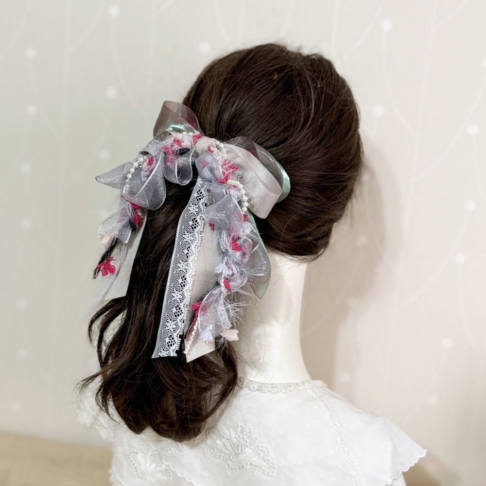 ＊哈娜髮飾＊法式編織香蕉夾 鯊魚夾 仙女夾 髮圈 馬尾夾 蝴蝶結髮夾 相交夾 壓夾 三爪夾 包頭抓夾 髮叉 髮梳 邊夾-細節圖3