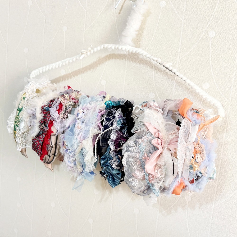 ＊哈娜髮飾＊【福袋/驚喜包】拼接髮箍3入組 法哭 法估 髮哭 髮窟 頭飾 cos cosplay 羅莉塔-細節圖2