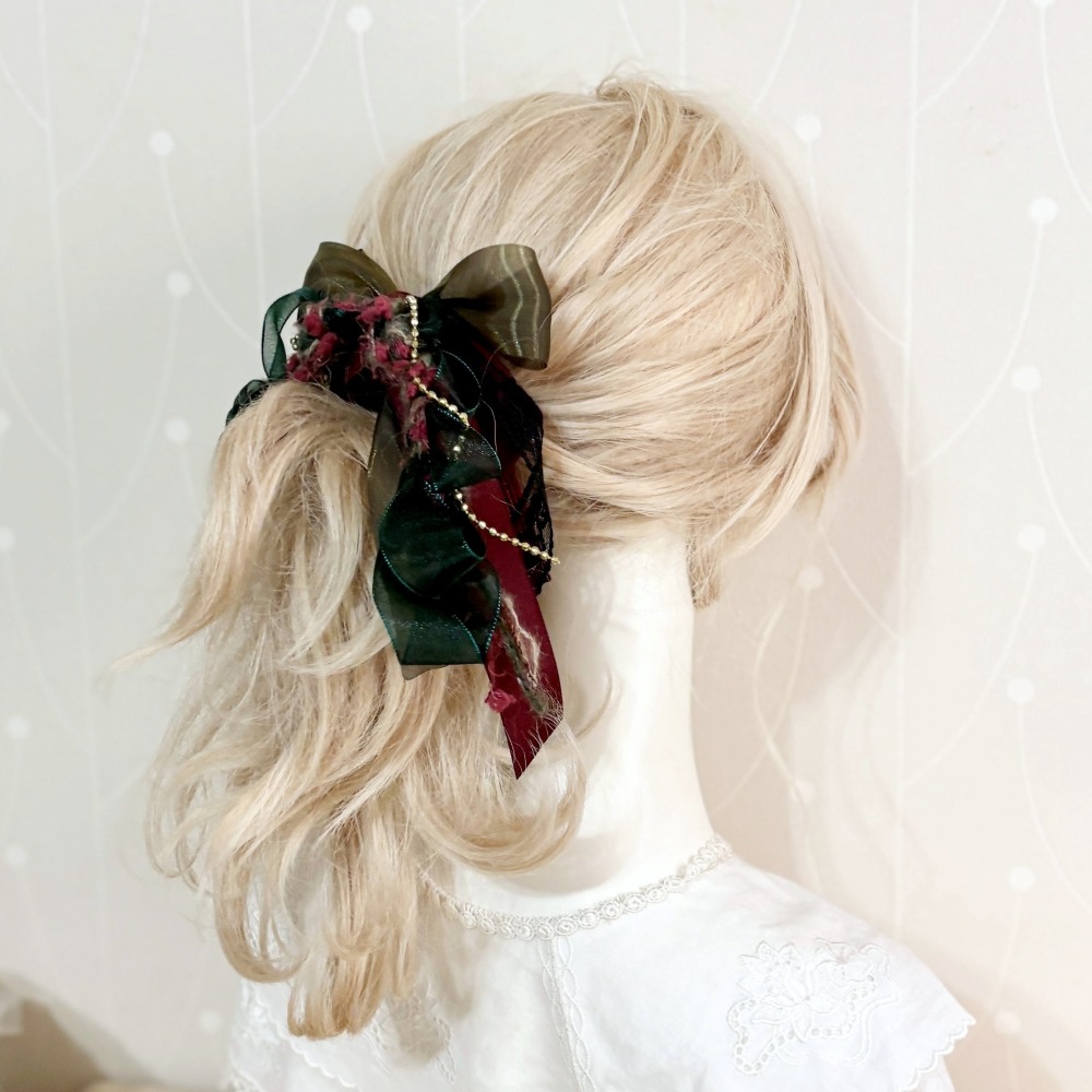 ＊哈娜髮飾＊法式編織仙女夾 香蕉夾 鯊魚夾 髮圈 馬尾夾 蝴蝶結髮夾 相交夾 壓夾 三爪夾 包頭抓夾 髮叉 髮梳 邊夾-細節圖3