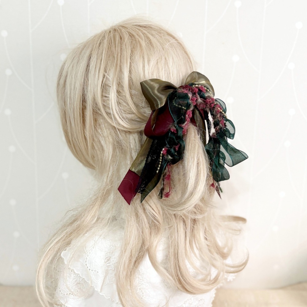 ＊哈娜髮飾＊法式編織仙女夾 香蕉夾 鯊魚夾 髮圈 馬尾夾 蝴蝶結髮夾 相交夾 壓夾 三爪夾 包頭抓夾 髮叉 髮梳 邊夾-細節圖2