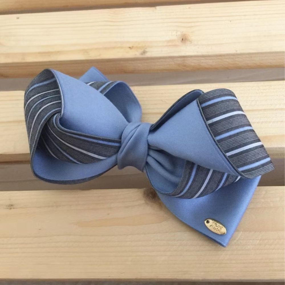 ＊哈娜髮飾＊條紋 手工立體蝴蝶結 香蕉夾 相交夾 鯊魚夾 邊夾 髮圈 大腸圈 髮梳 髮叉 髮夾 壓夾 馬尾夾 彈簧夾-細節圖2