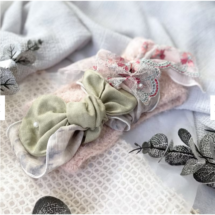 ＊哈娜髮飾＊彈性髮帶~粉紅 編織寬髮帶 寬版頭帶 誇張髮帶 頭戴毛線 日系 寬邊頭 巾 圍脖 髮飾 頭飾 領巾-細節圖4