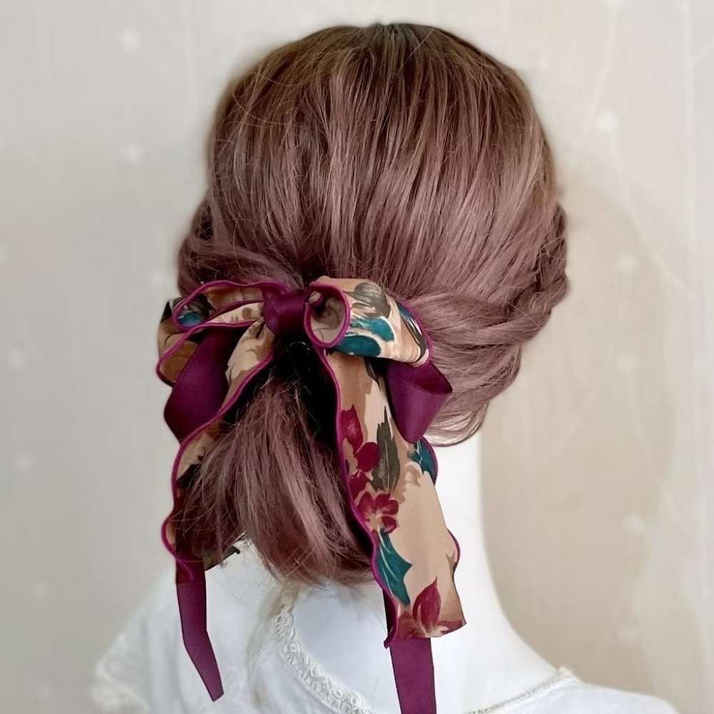 ＊哈娜髮飾＊長版荷葉邊仙女夾/ 鯊魚夾 香蕉夾 大腸圈髮圈 馬尾夾  鯊魚夾 髮梳 壓夾 相交夾 抓夾 邊夾 髮叉髮夾-細節圖4