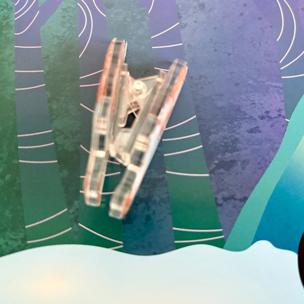 ＊哈娜髮飾＊獨家插畫文具夾 滴膠壓克力 PP夾 便籤夾 夾子 文創插畫 音樂 禮物 送禮 禮品-細節圖3