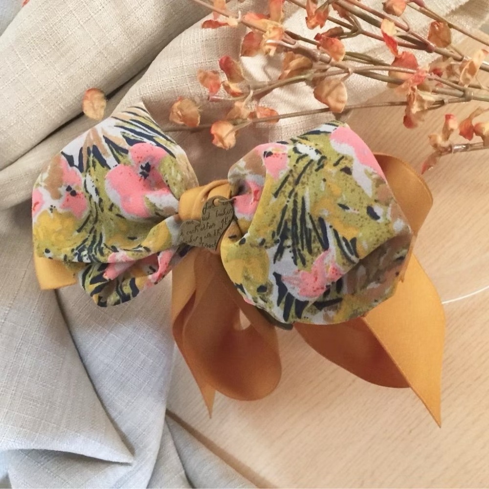 ＊哈娜髮飾＊布藝仙女夾 蝴蝶結髮夾 鯊魚夾 香蕉夾 髮圈 馬尾夾 髮梳 壓夾 相交夾 抓夾 邊夾 髮叉 三爪夾包頭-細節圖2