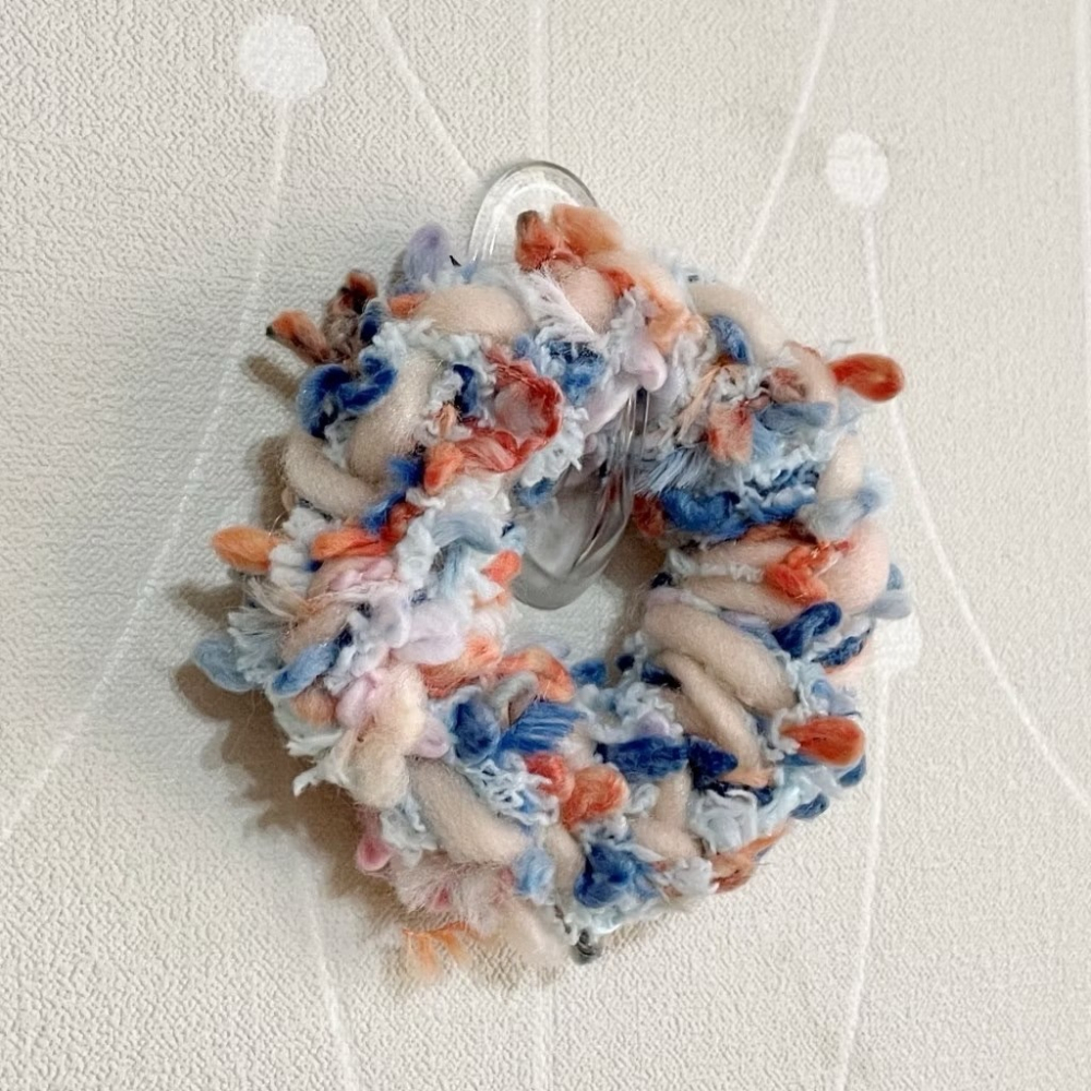 ＊哈娜髮飾＊編織髮箍 毛線耳環 編織大腸圈 耳飾 耳針 細頭箍 甜甜圈 頭飾 頭窟 法哭 髮哭 髮圈 髮枯 髮窟-細節圖5