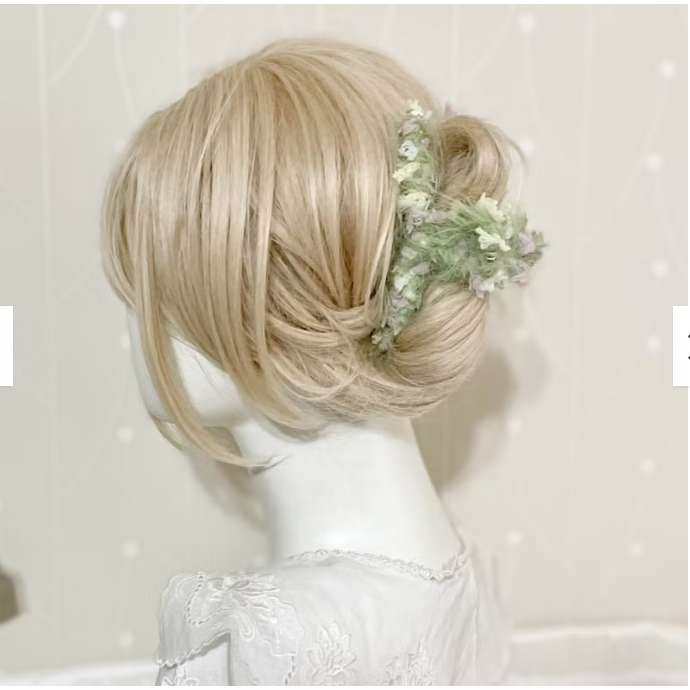 ＊哈娜髮飾＊手工紗線髮夾 毛線鯊魚夾 抓夾 髮飾 飾品 新娘頭飾 盤髮 丸子頭 包頭 禮物 生日-細節圖3