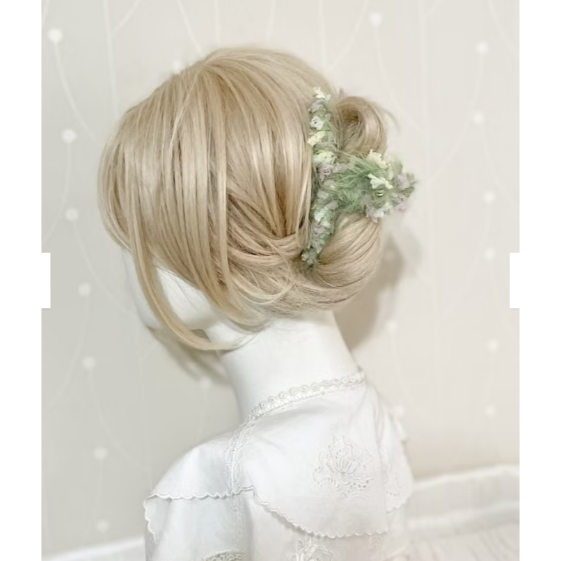 ＊哈娜髮飾＊手工紗線髮夾 毛線鯊魚夾 抓夾 髮飾 飾品 新娘頭飾 盤髮 丸子頭 包頭 禮物 生日-細節圖2