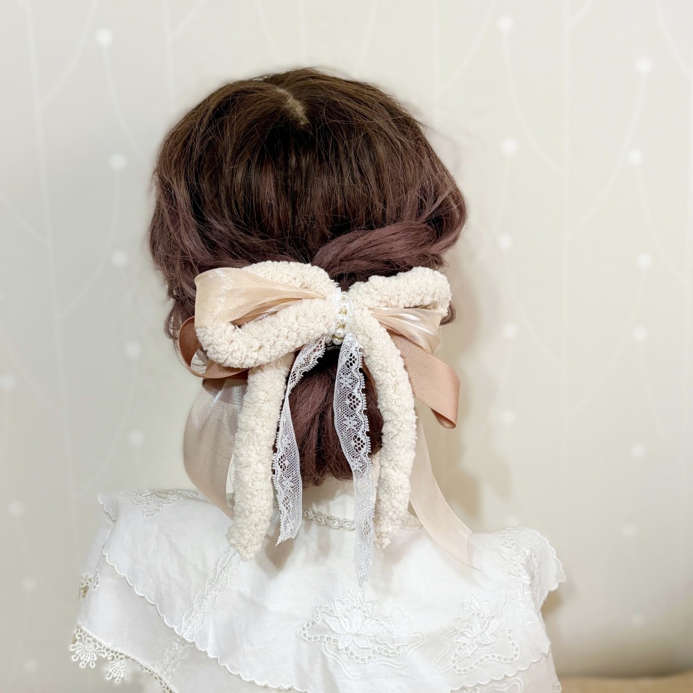 ＊哈娜髮飾＊手工仙女夾 香蕉夾 毛絨鯊魚夾 髮圈 馬尾夾 蝴蝶結髮夾 相交夾 壓夾 三爪夾 包頭抓夾 髮叉 髮梳 邊夾-細節圖2