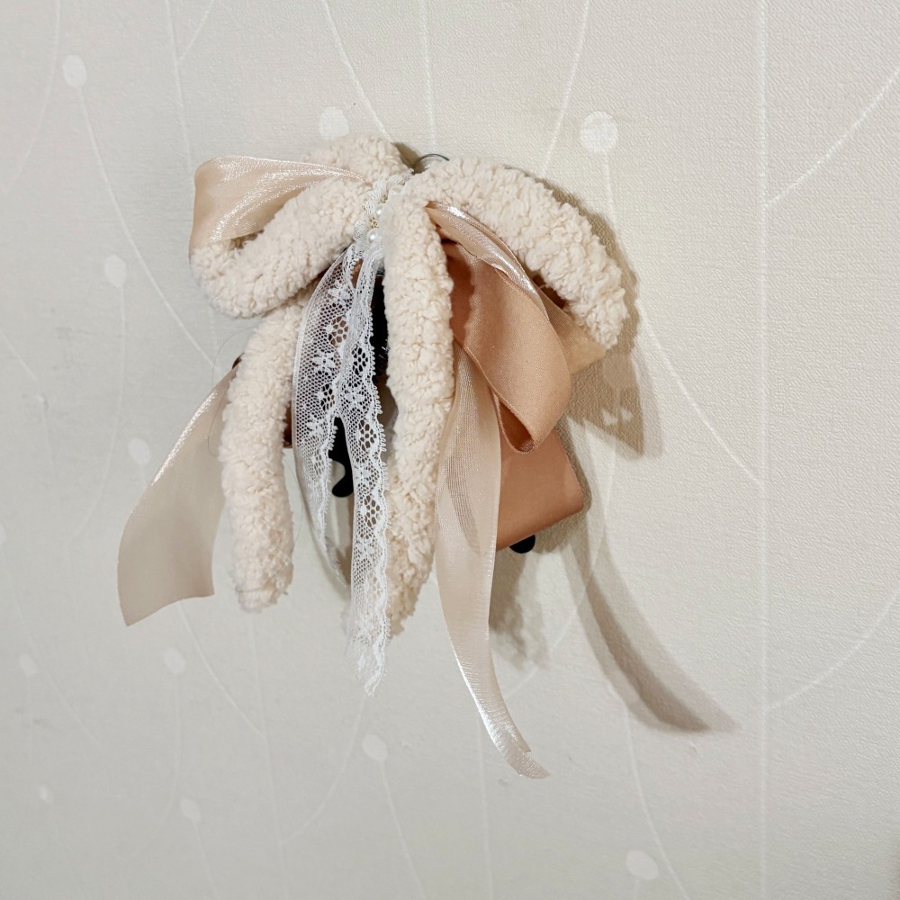 ＊哈娜髮飾＊手工仙女夾 香蕉夾 毛絨鯊魚夾 髮圈 馬尾夾 蝴蝶結髮夾 相交夾 壓夾 三爪夾 包頭抓夾 髮叉 髮梳 邊夾-細節圖3