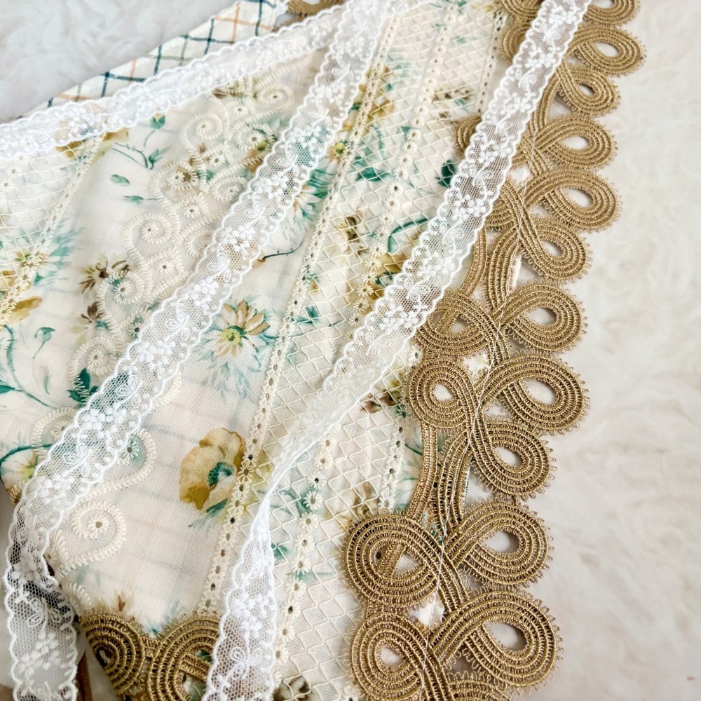 ＊哈娜髮飾＊三角頭巾髮帶 髮箍 頭箍 三角巾 綁帶寬版頭帶 棉質 日系寬邊頭巾 髮飾 頭飾 帽巾 多用綁帶髮箍-細節圖3