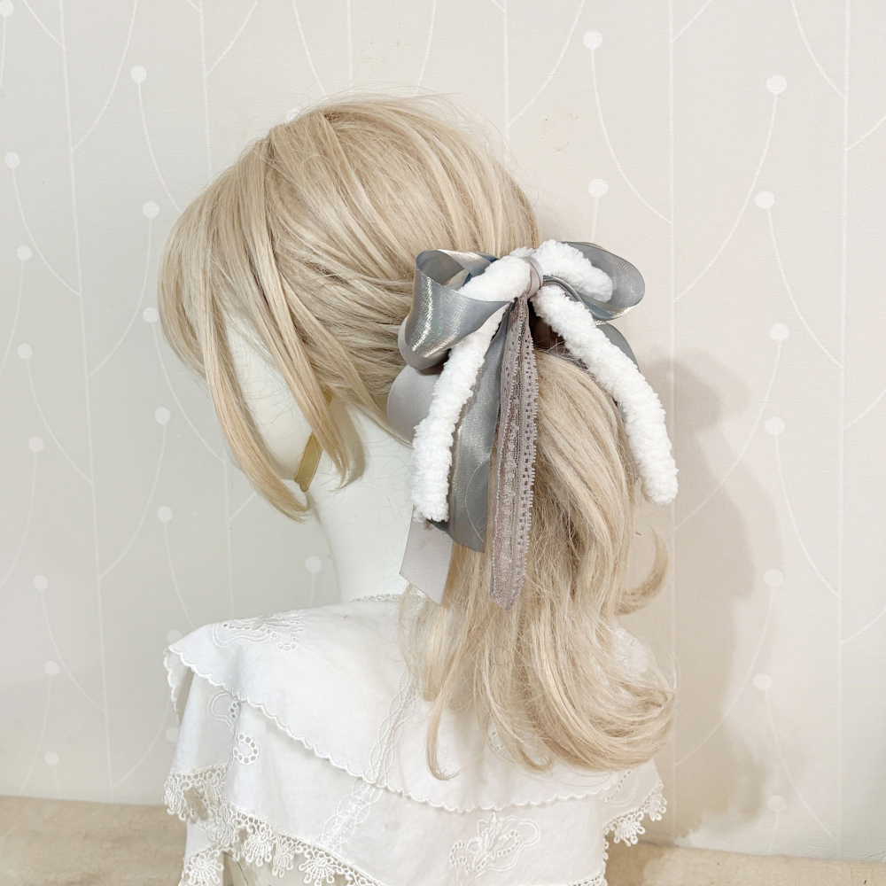 ＊哈娜髮飾＊手工仙女夾 香蕉夾 毛絨鯊魚夾 髮圈 馬尾夾 蝴蝶結髮夾 相交夾 壓夾 三爪夾 包頭抓夾 髮叉 髮梳 邊夾-細節圖2