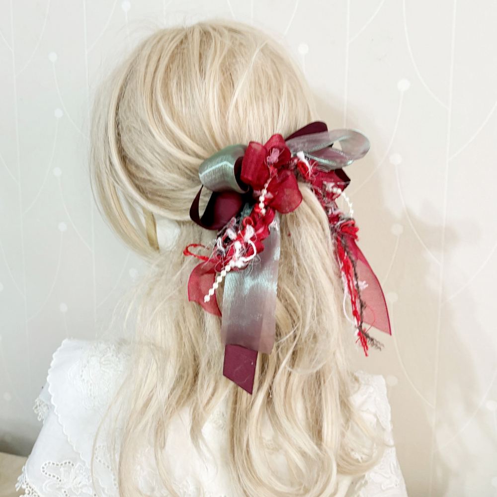 ＊哈娜髮飾＊法式編織仙女夾 香蕉夾 鯊魚夾 髮圈 馬尾夾 蝴蝶結髮夾 相交夾 壓夾 三爪夾 包頭抓夾 髮叉 髮梳 邊夾-細節圖2