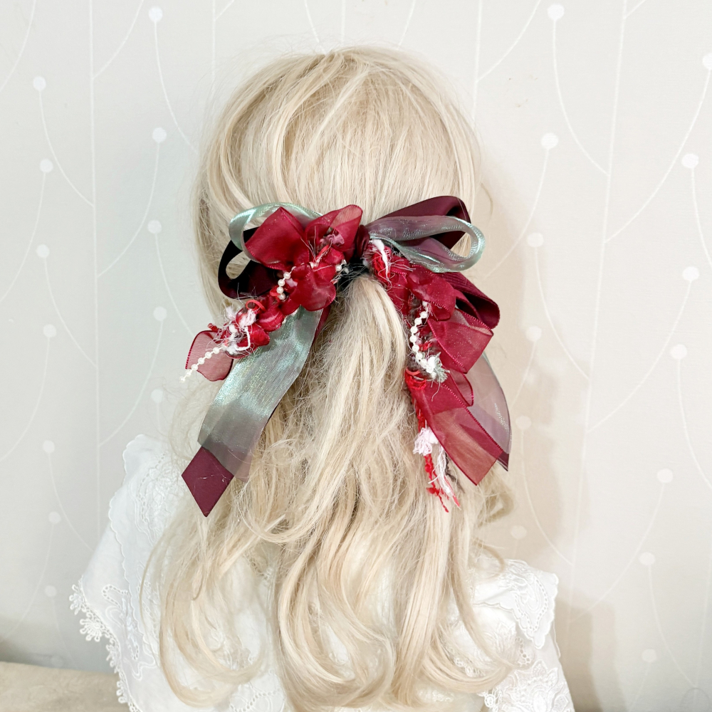 ＊哈娜髮飾＊法式編織仙女夾 香蕉夾 鯊魚夾 髮圈 馬尾夾 蝴蝶結髮夾 相交夾 壓夾 三爪夾 包頭抓夾 髮叉 髮梳 邊夾-細節圖3