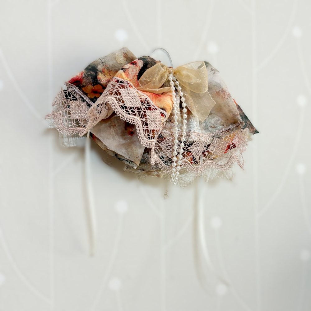 ＊哈娜髮飾＊布藝大裙襬髮夾 馬尾抓夾 瀏海夾 馬尾夾 邊夾 壓夾 鴨嘴夾 H夾 髮叉 髮梳 彈簧夾 法國夾 鯊魚夾-細節圖2