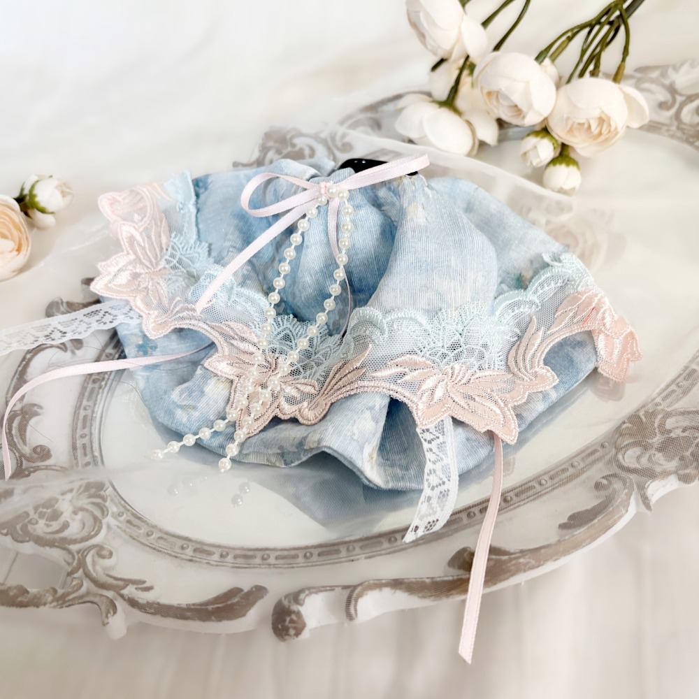 ＊哈娜髮飾＊布藝大裙襬髮夾 馬尾抓夾 瀏海夾 馬尾夾 邊夾 壓夾 鴨嘴夾 H夾 髮叉 髮梳 彈簧夾 法國夾 鯊魚夾-細節圖5