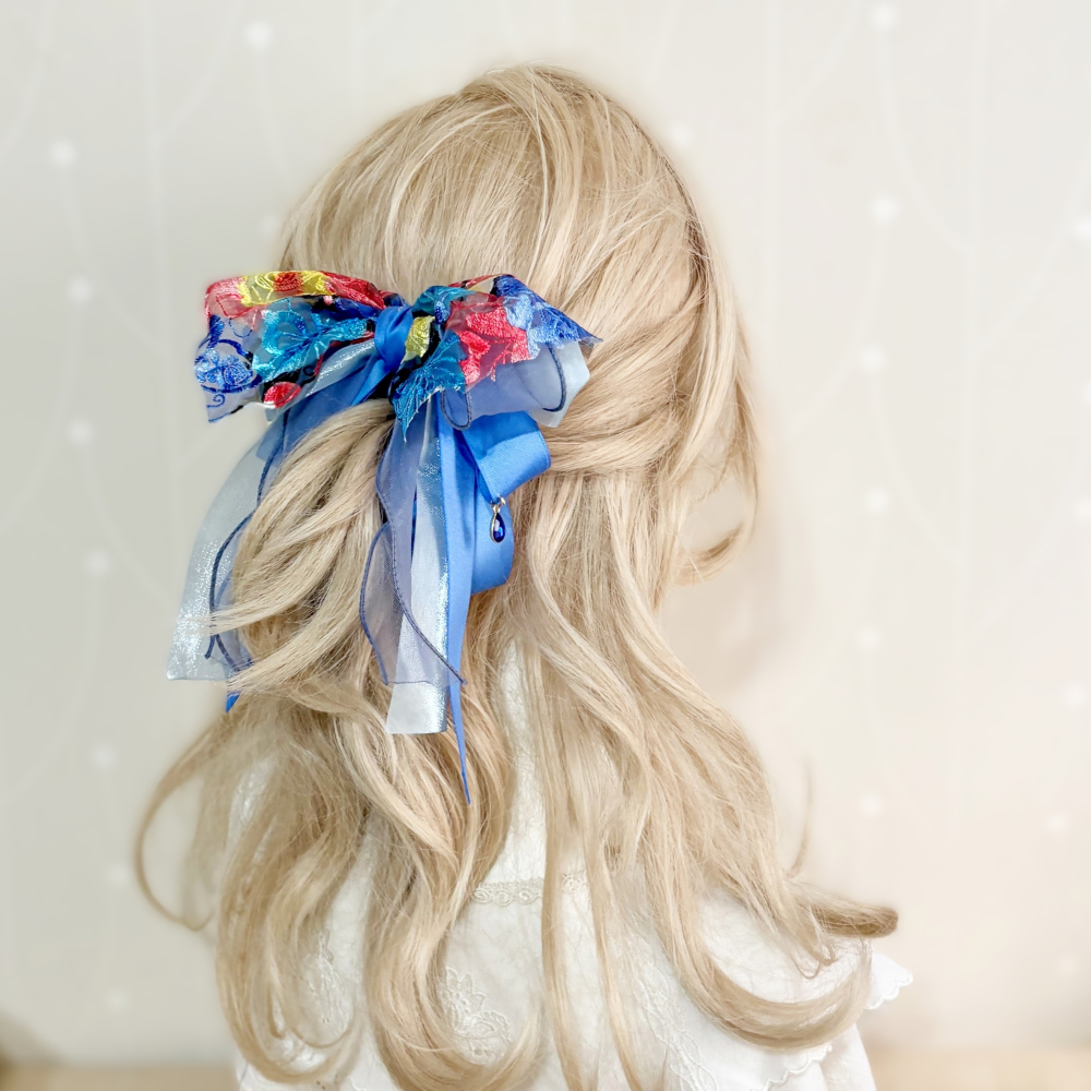 ＊哈娜髮飾＊法式蕾絲香蕉夾 鯊魚夾 仙女夾 髮圈 馬尾夾 蝴蝶結髮夾 相交夾 壓夾 三爪夾 包頭抓夾 髮叉 髮梳 邊夾-細節圖2