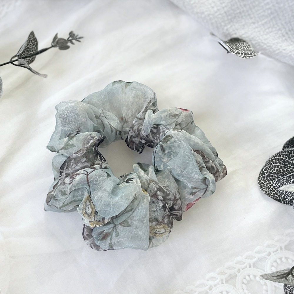 【福袋/驚喜包】花色大腸圈5入 超值組 布藝大腸圈 髮圈 髮束 禮物 送禮生日 手工髮圈 優惠 禮盒 禮品-細節圖3