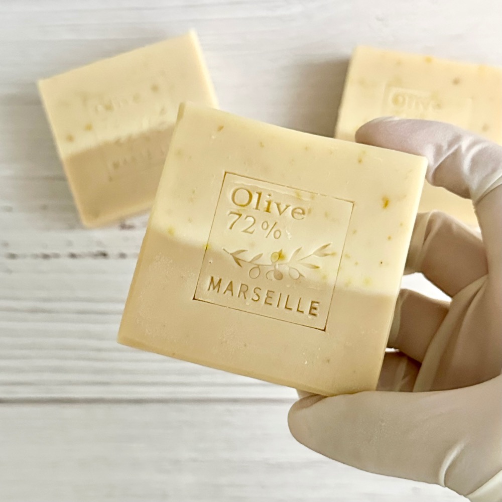 72%馬賽皂｜天然無添加 澳胡油款 薰衣草款 甜杏仁款｜經典護膚配方(乾性肌、嬰幼兒、一般膚質)-規格圖5
