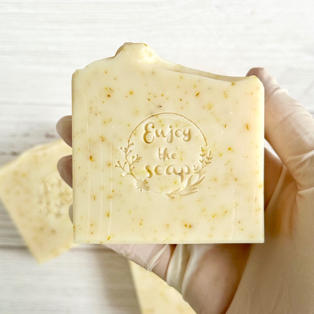 金盞花皂 金盞花修護皂 乾性肌、敏感肌、一般膚質適用-細節圖2