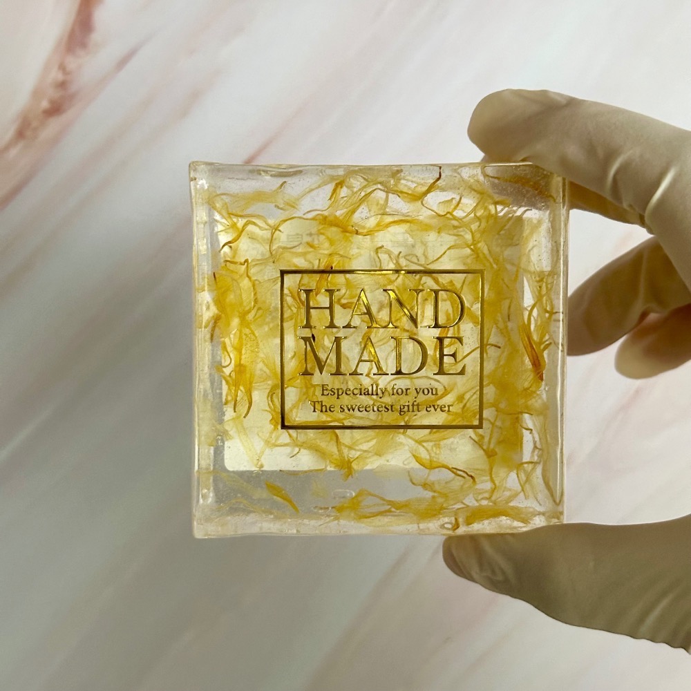 氨基酸金盞花皂｜PH5.8~6 弱酸性 溫和洗淨力｜食用等級金盞花瓣-細節圖4