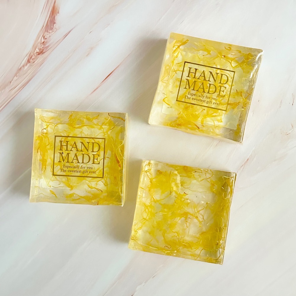 氨基酸金盞花皂｜PH5.8~6 弱酸性 溫和洗淨力｜食用等級金盞花瓣-細節圖6