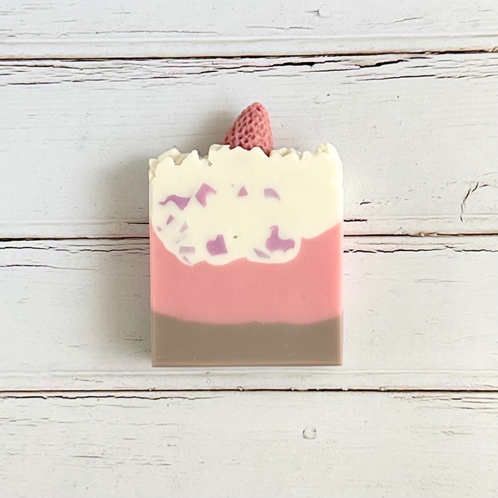 草莓蛋糕皂 110g/顆-規格圖8